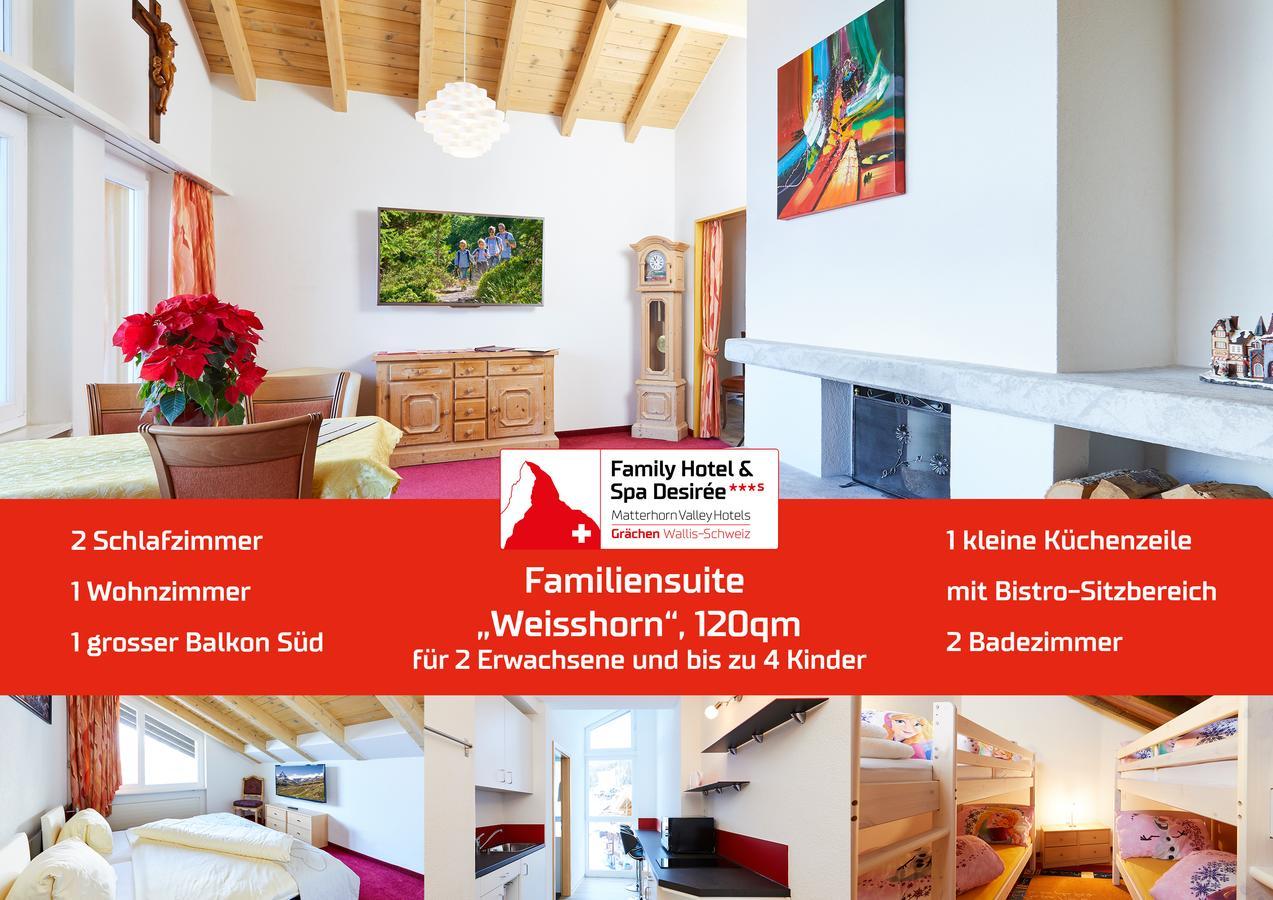 Family Hotel Desiree Grachen Bagian luar foto