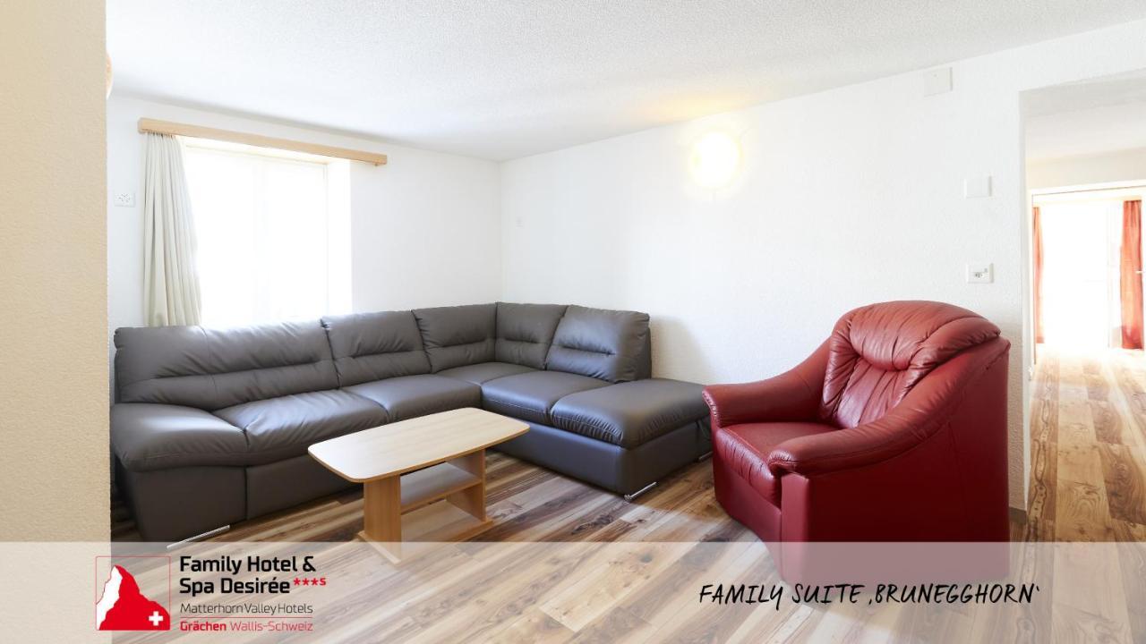 Family Hotel Desiree Grachen Bagian luar foto