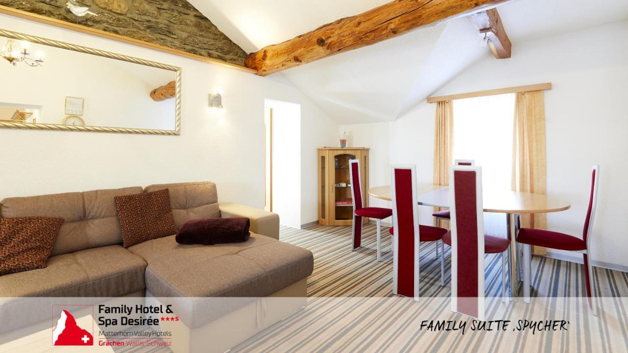 Family Hotel Desiree Grachen Bagian luar foto