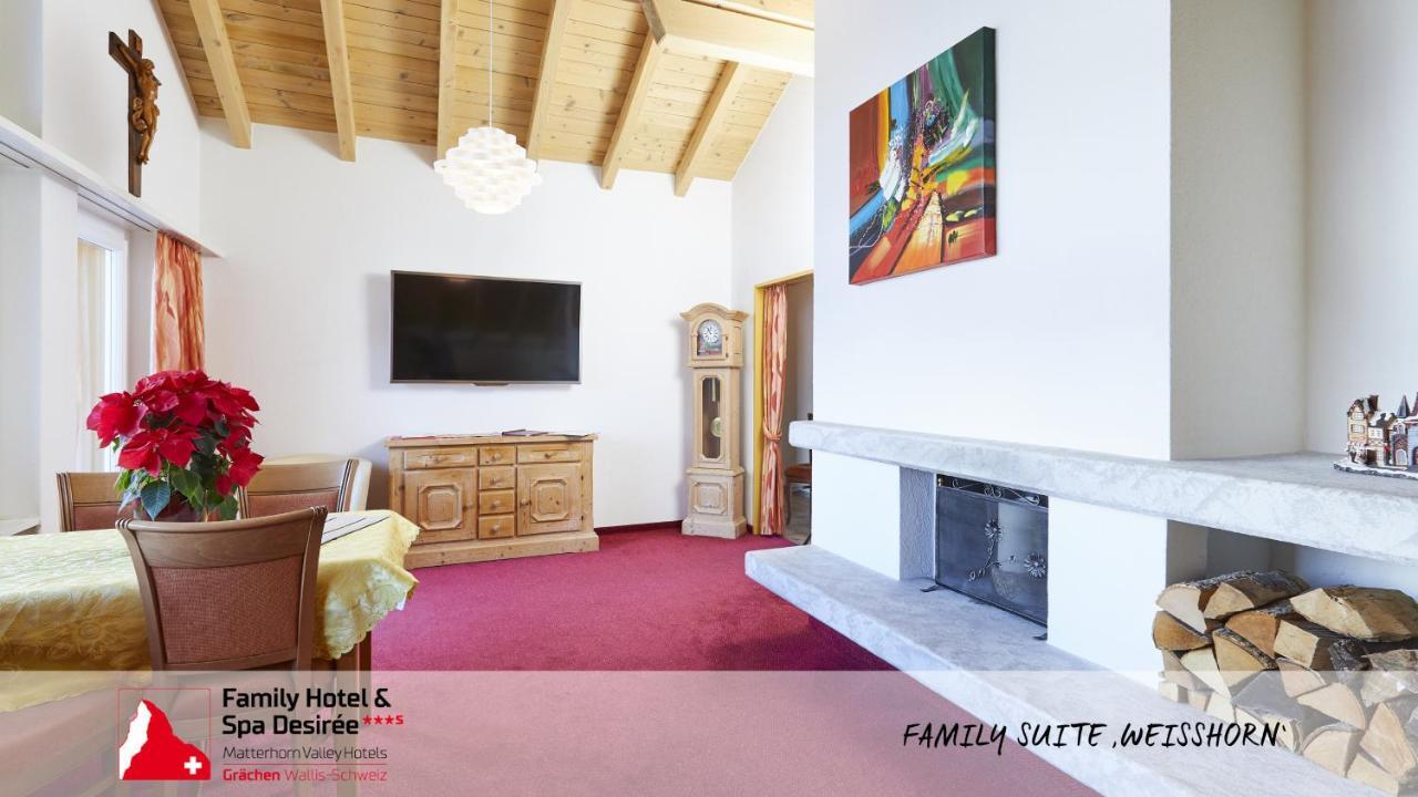 Family Hotel Desiree Grachen Bagian luar foto