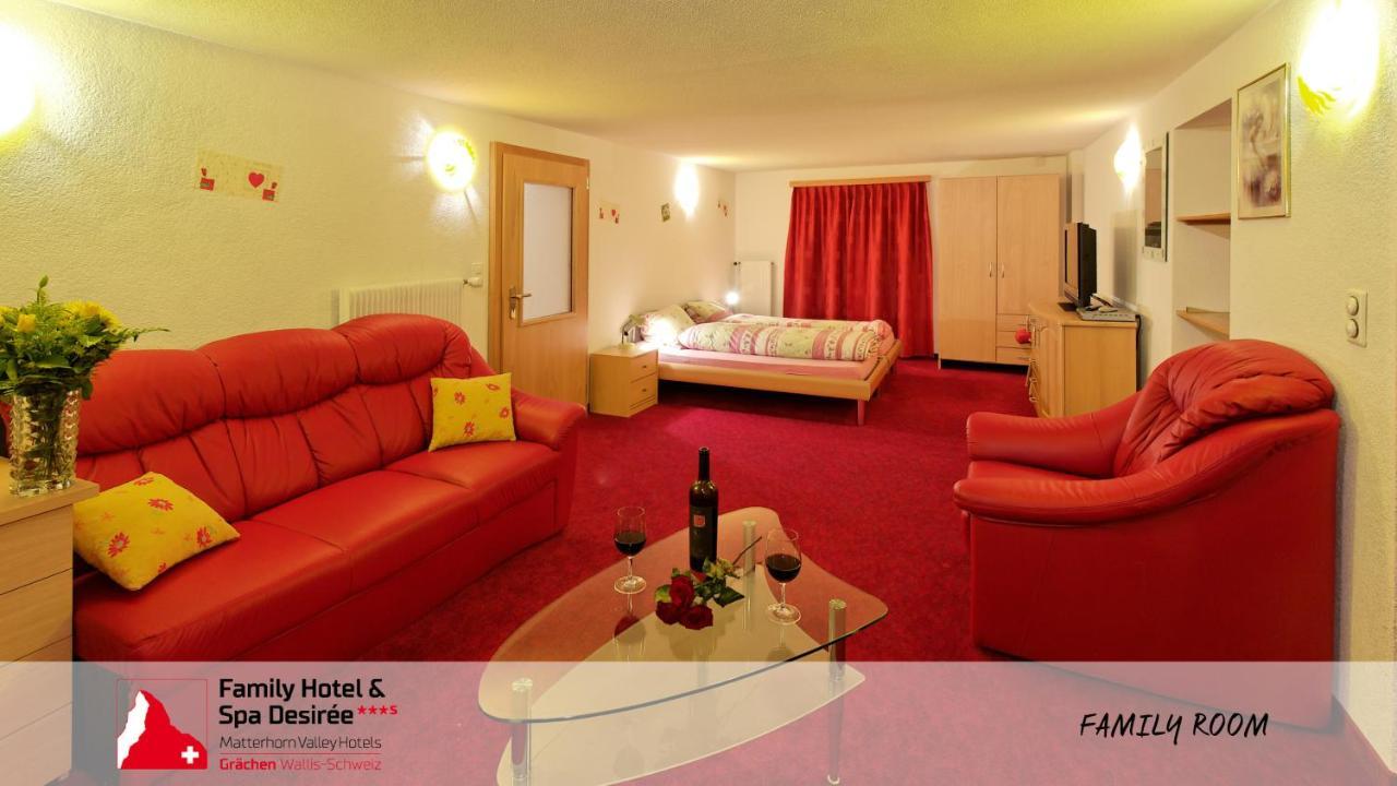 Family Hotel Desiree Grachen Bagian luar foto