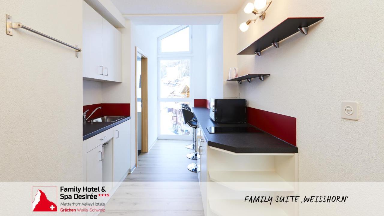 Family Hotel Desiree Grachen Bagian luar foto
