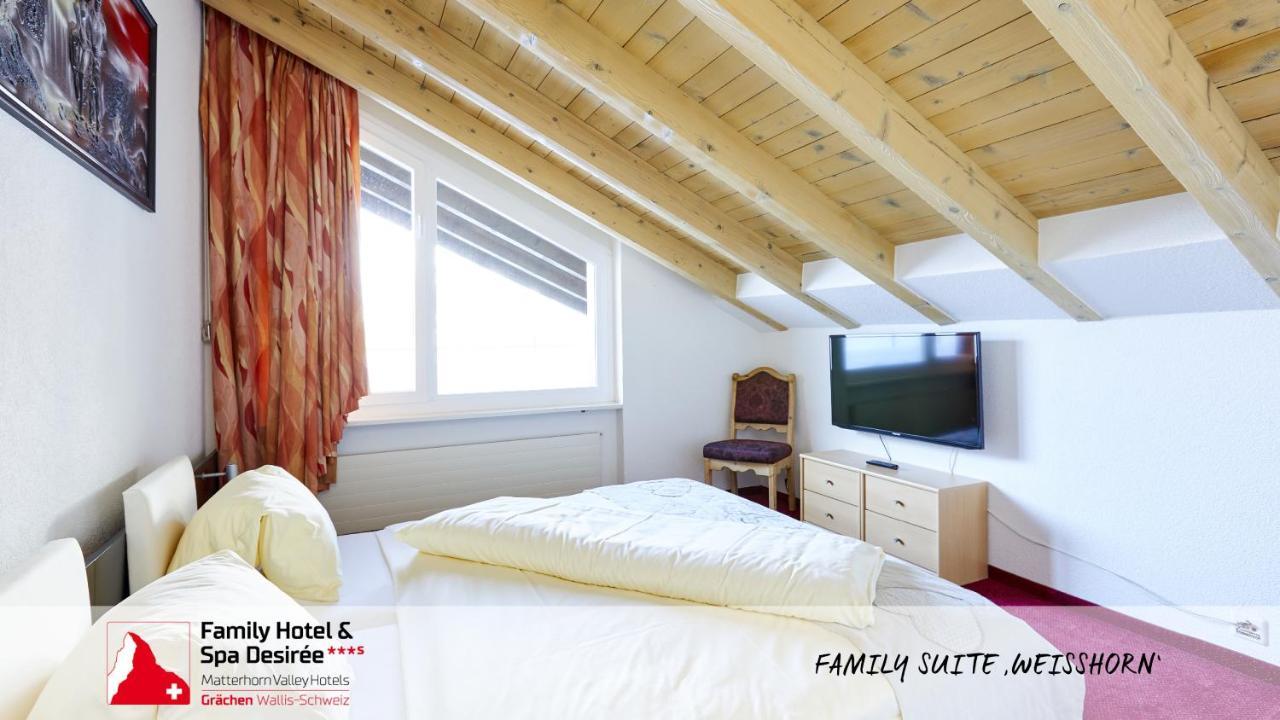 Family Hotel Desiree Grachen Bagian luar foto