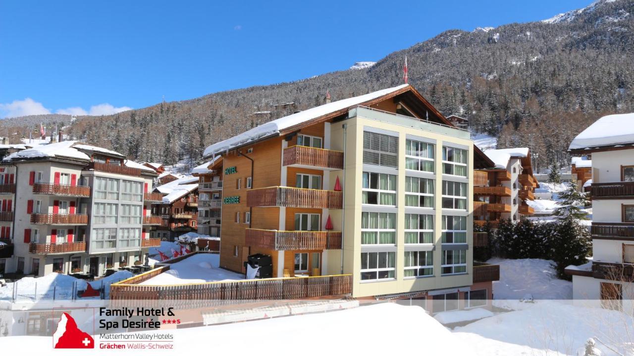 Family Hotel Desiree Grachen Bagian luar foto