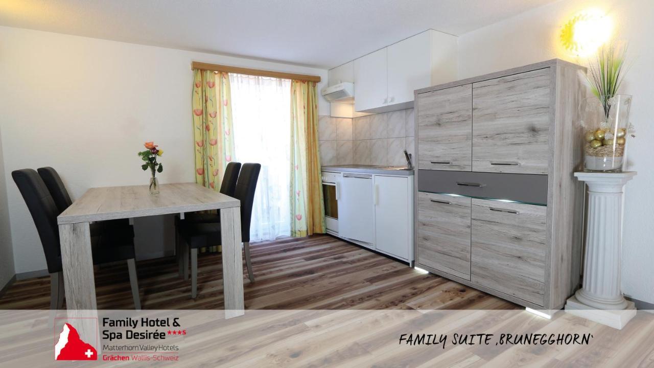 Family Hotel Desiree Grachen Bagian luar foto