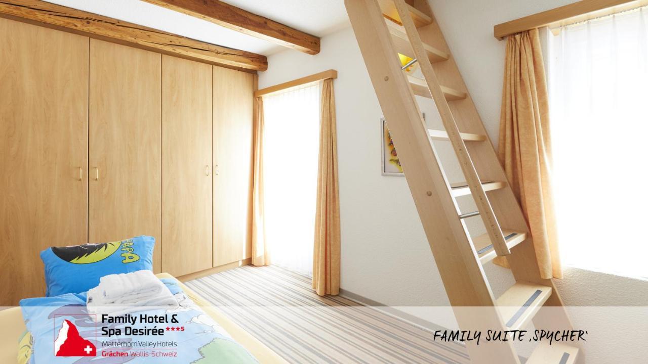 Family Hotel Desiree Grachen Bagian luar foto