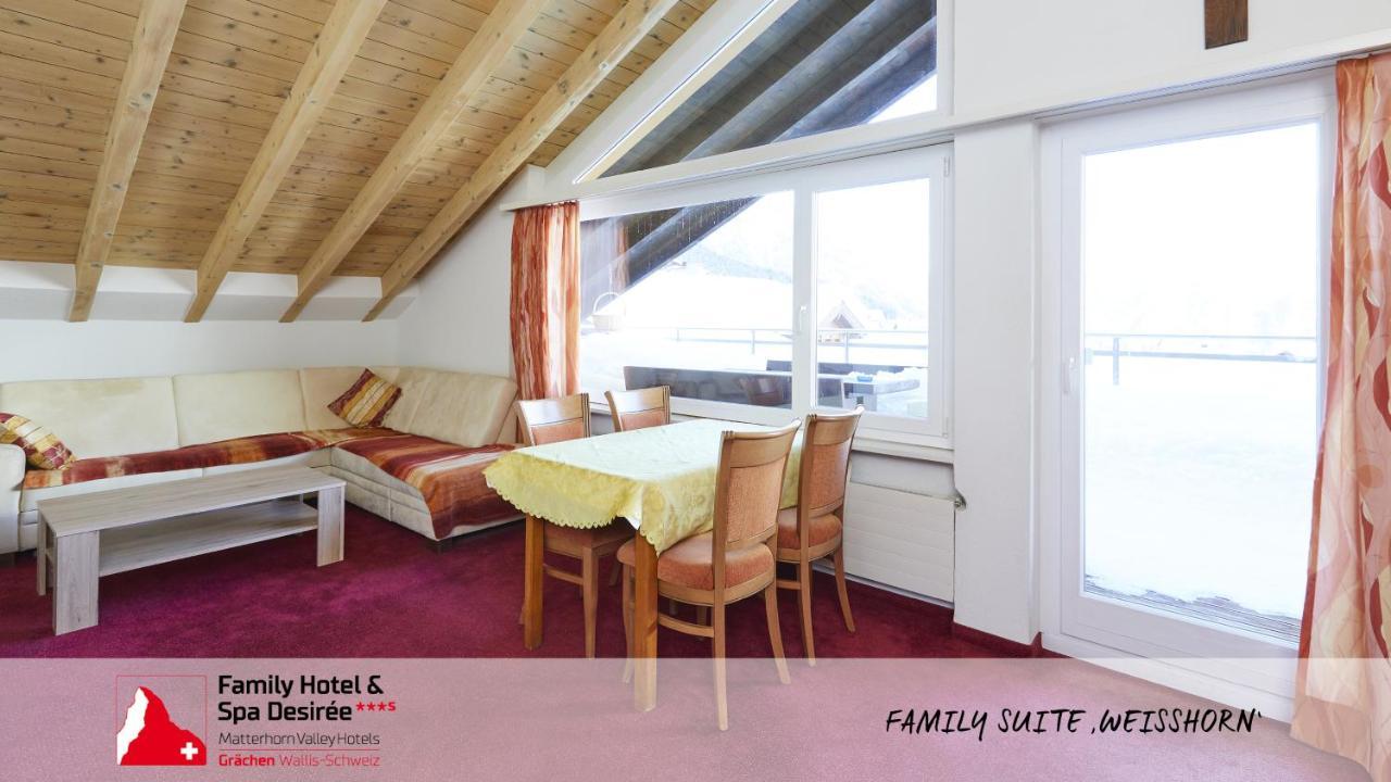 Family Hotel Desiree Grachen Bagian luar foto