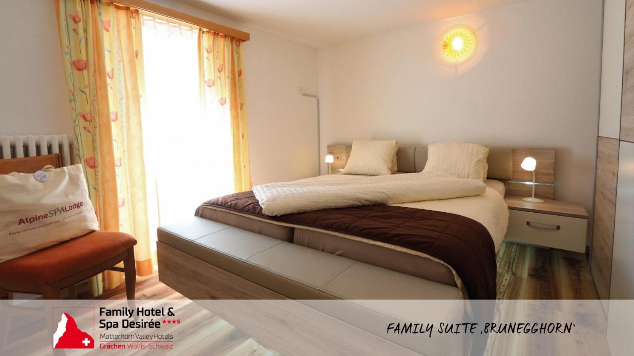 Family Hotel Desiree Grachen Bagian luar foto