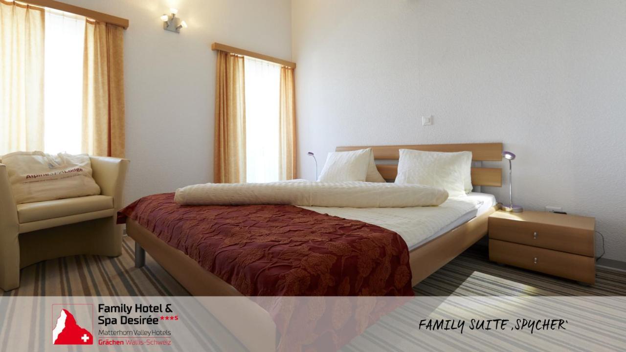 Family Hotel Desiree Grachen Bagian luar foto