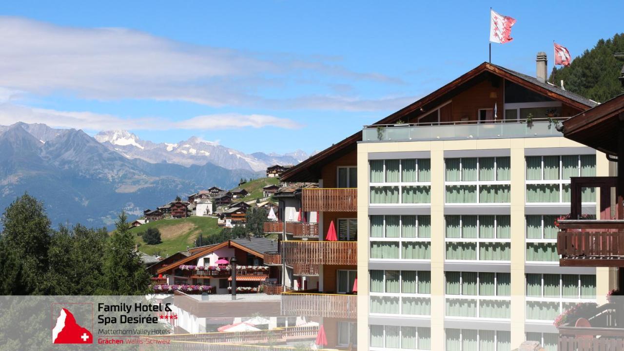 Family Hotel Desiree Grachen Bagian luar foto
